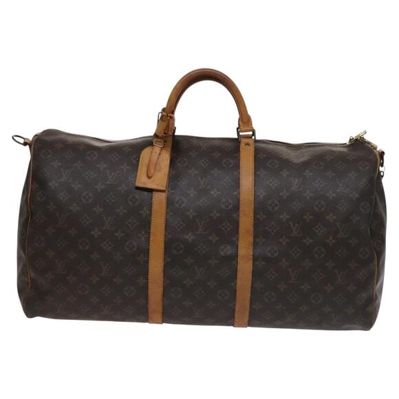 LOUIS VUITTON Monogram Keepall Bandouliere 60 Boston Bag M41412 - Picture 13 of 16